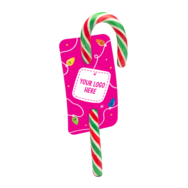Winter Collection – Eco Info Card – Peppermint Candy Cane