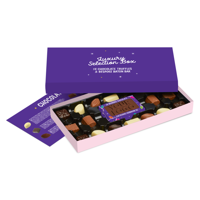 Winter Collection – Selection Box – 18x Chocolate Truffles & Bar